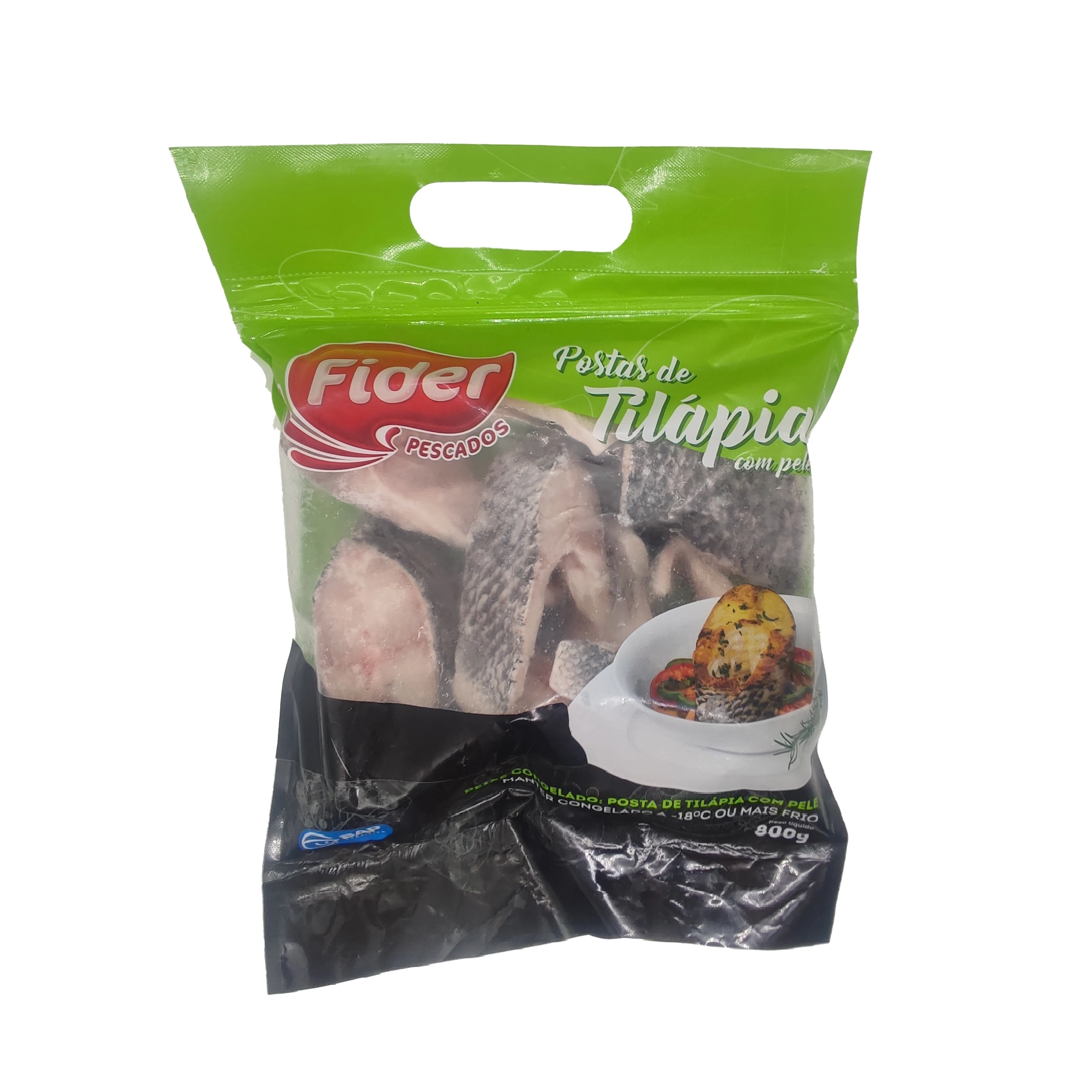 Posta De Tilapia Fider Cong Pct 800gr