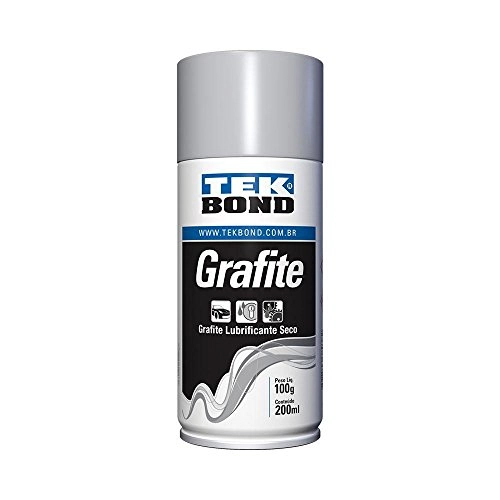 Grafite Lubrificante 200 Gramas Tekbond Cinza