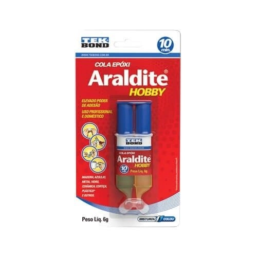 Adesivo Araldite Hobby 6g Tek Bond