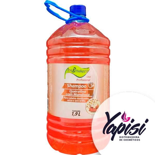 Shampoo Bothãnico Queratina Mandioca 1,900ml