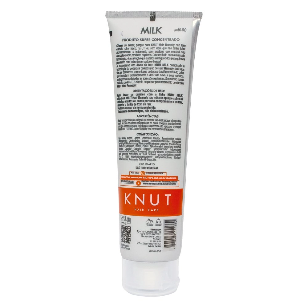 Creme Trat Knut H Remedy S/enx 130g Milk