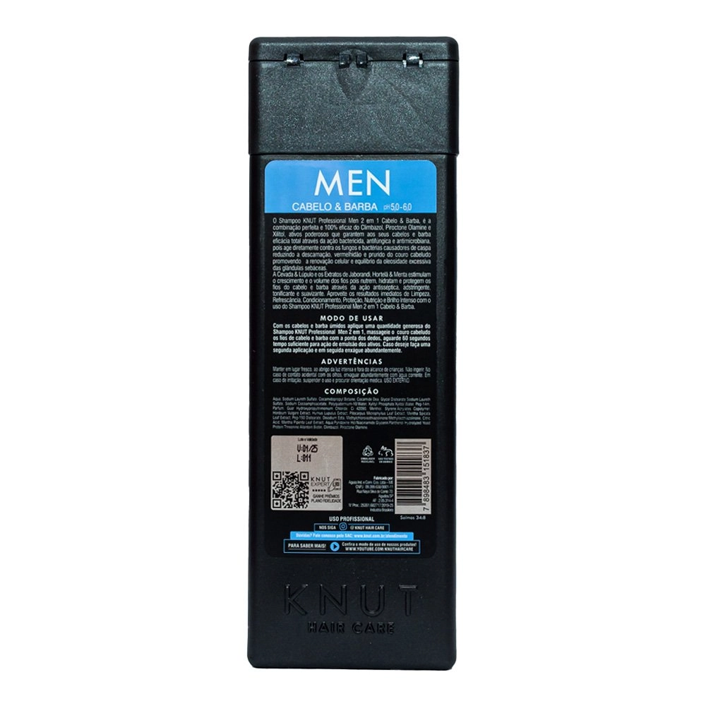 Knut Men Anticaspa Sh 250ml 1486