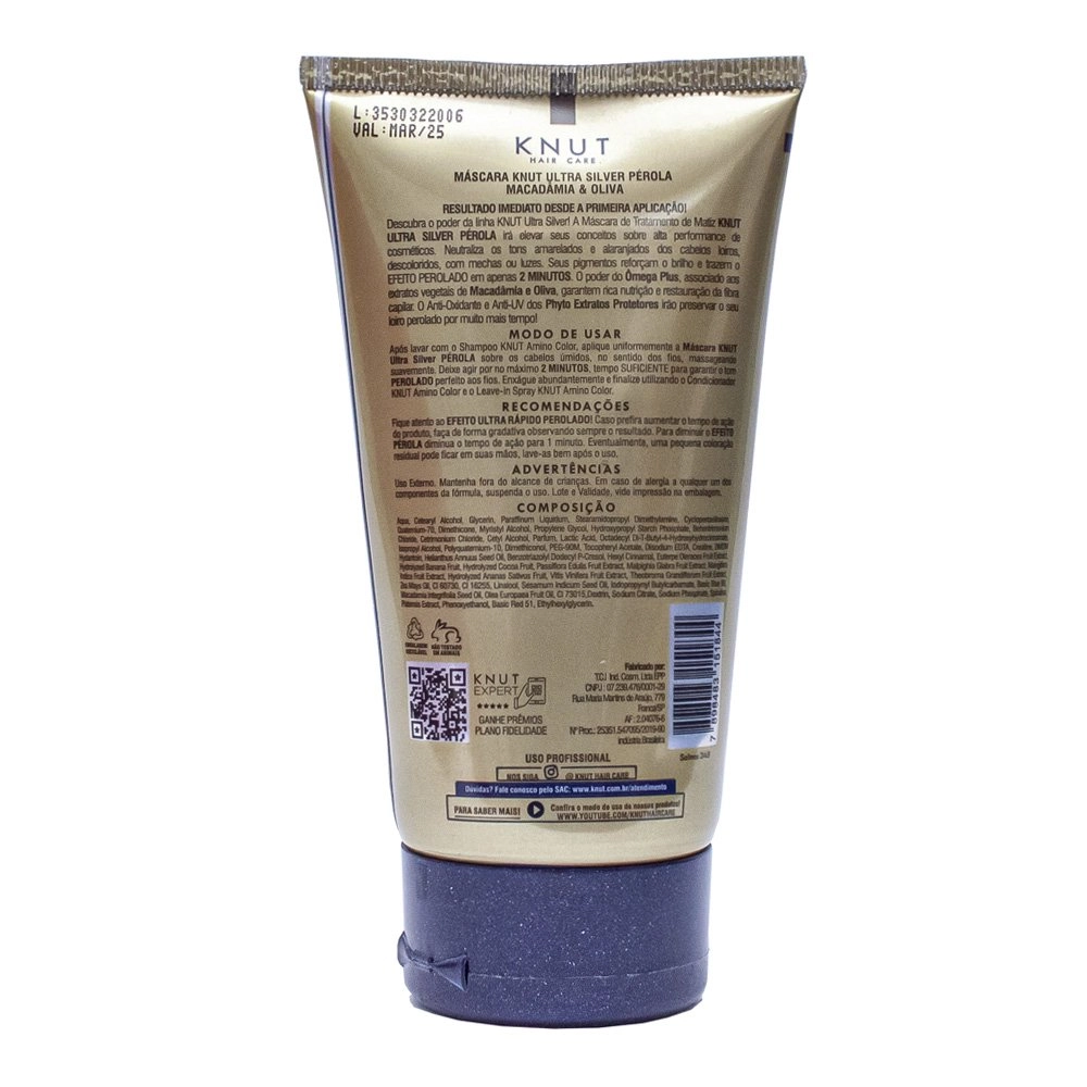 Knut Ultra Silver Perola 150g