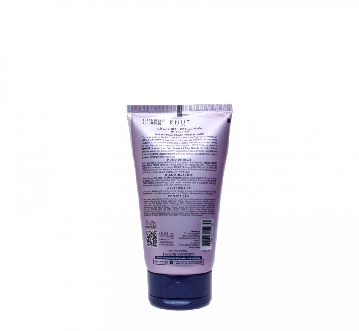 Knut Ultra Silver Masc Prata 150g 1479