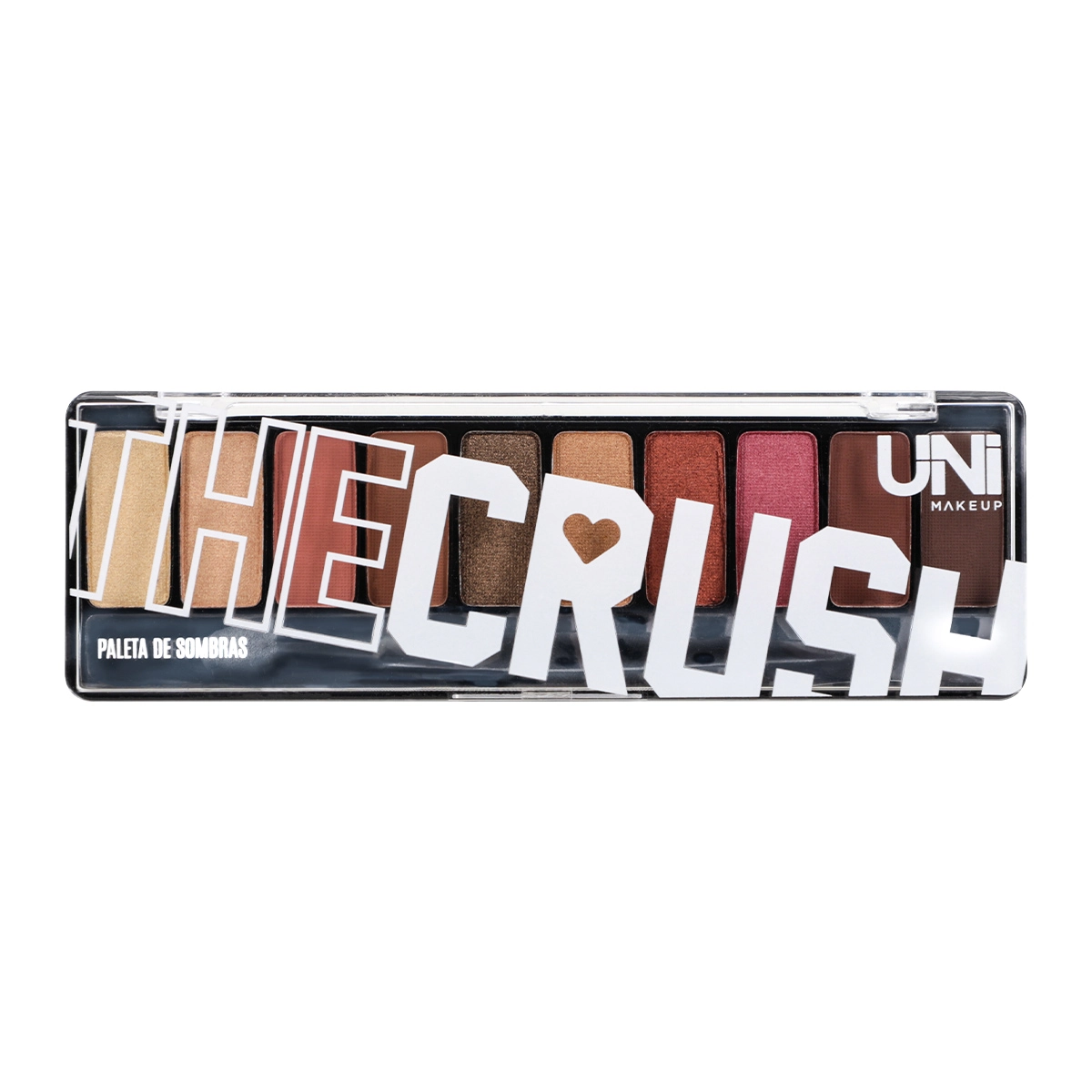 Paleta De Sombras Unimakeup The Crush 10g