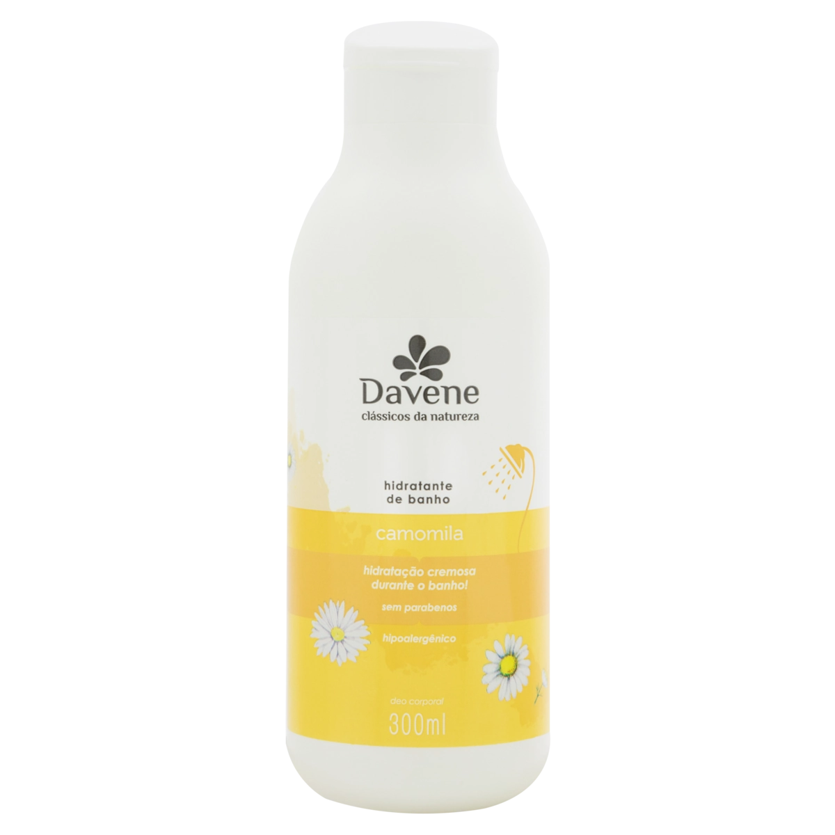 Hidratante Para Banho Camomila Davene Clássicos Da Natureza Frasco 300ml