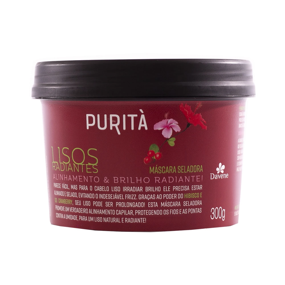 Masc Capilar Davene Purita Lisos Radiantes 300g
