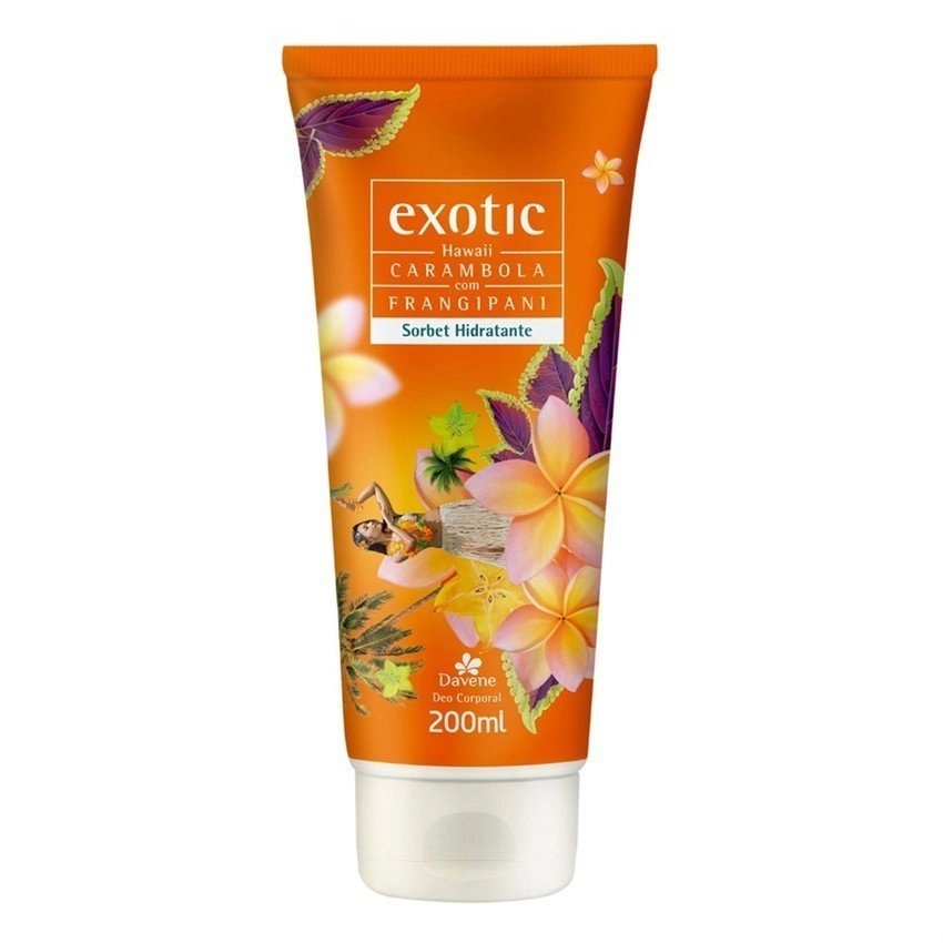 Hidratante Corporal Exotic 200ml Hawai