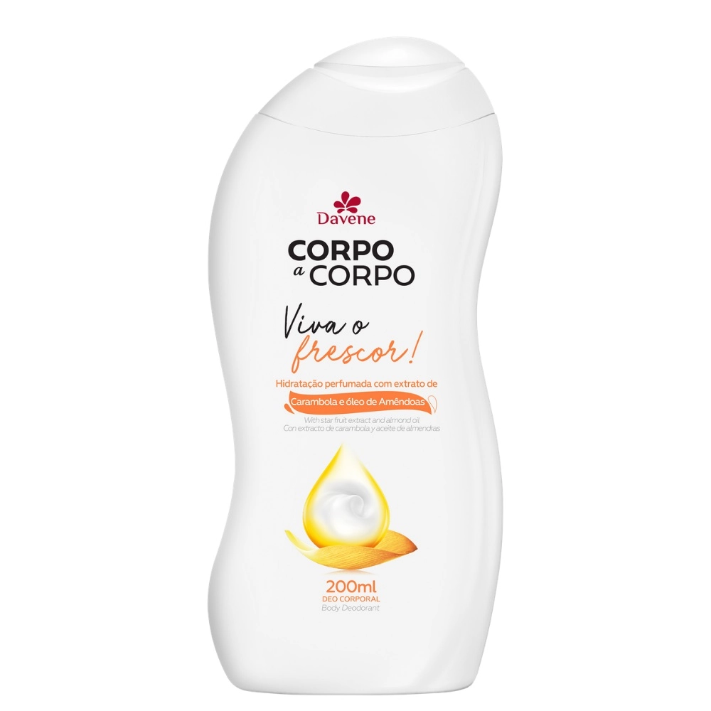 Locao Corpo A Corpo Davene 200ml Frescor