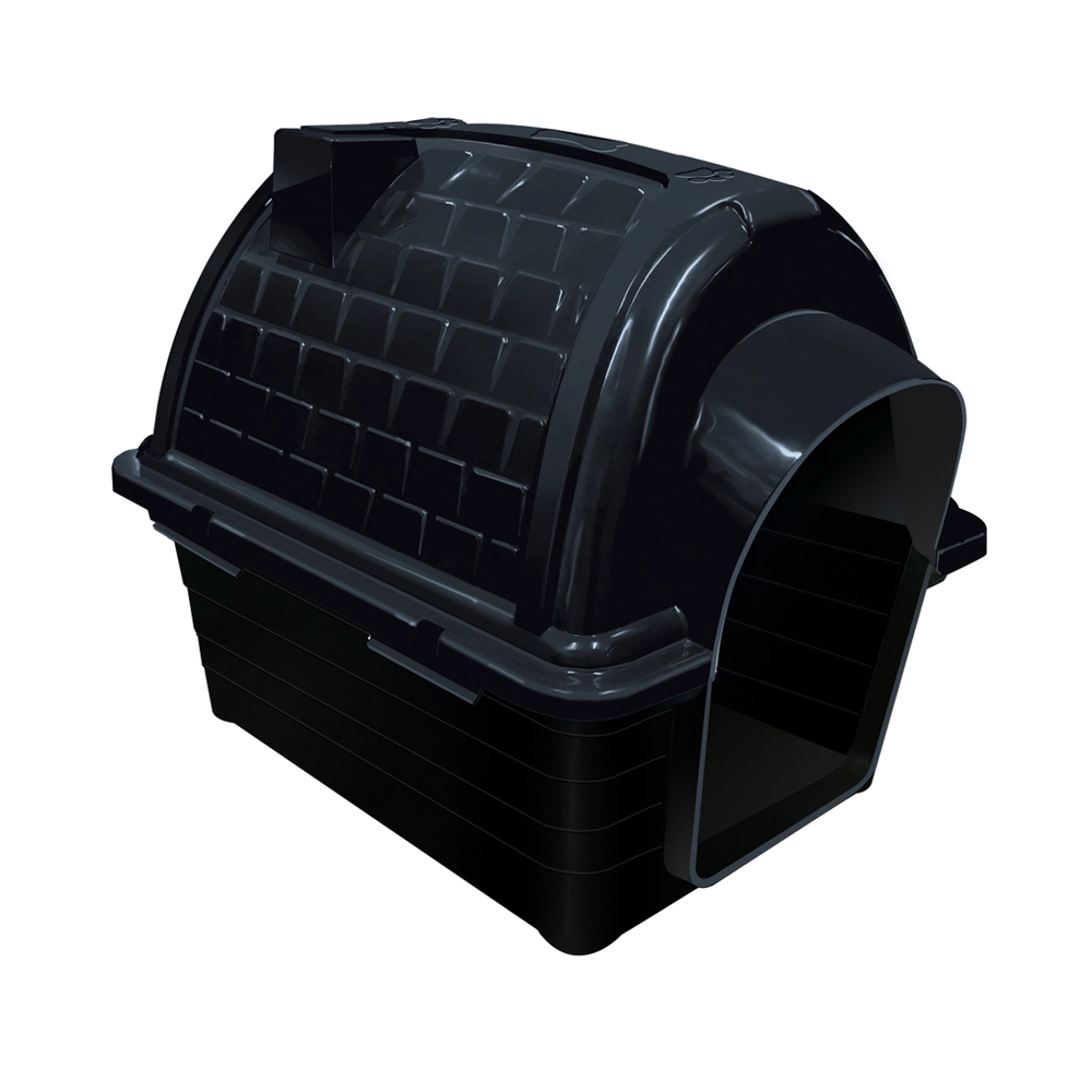 Casinha Plast Iglu Preta N1 855 Furacao Pet