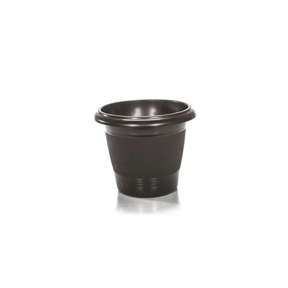 Vaso Quadrado Ercaplast Preto 1, Ref:1305