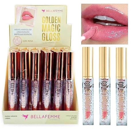 Lip Gloss Golden Magic Bf10080 Bella Femme