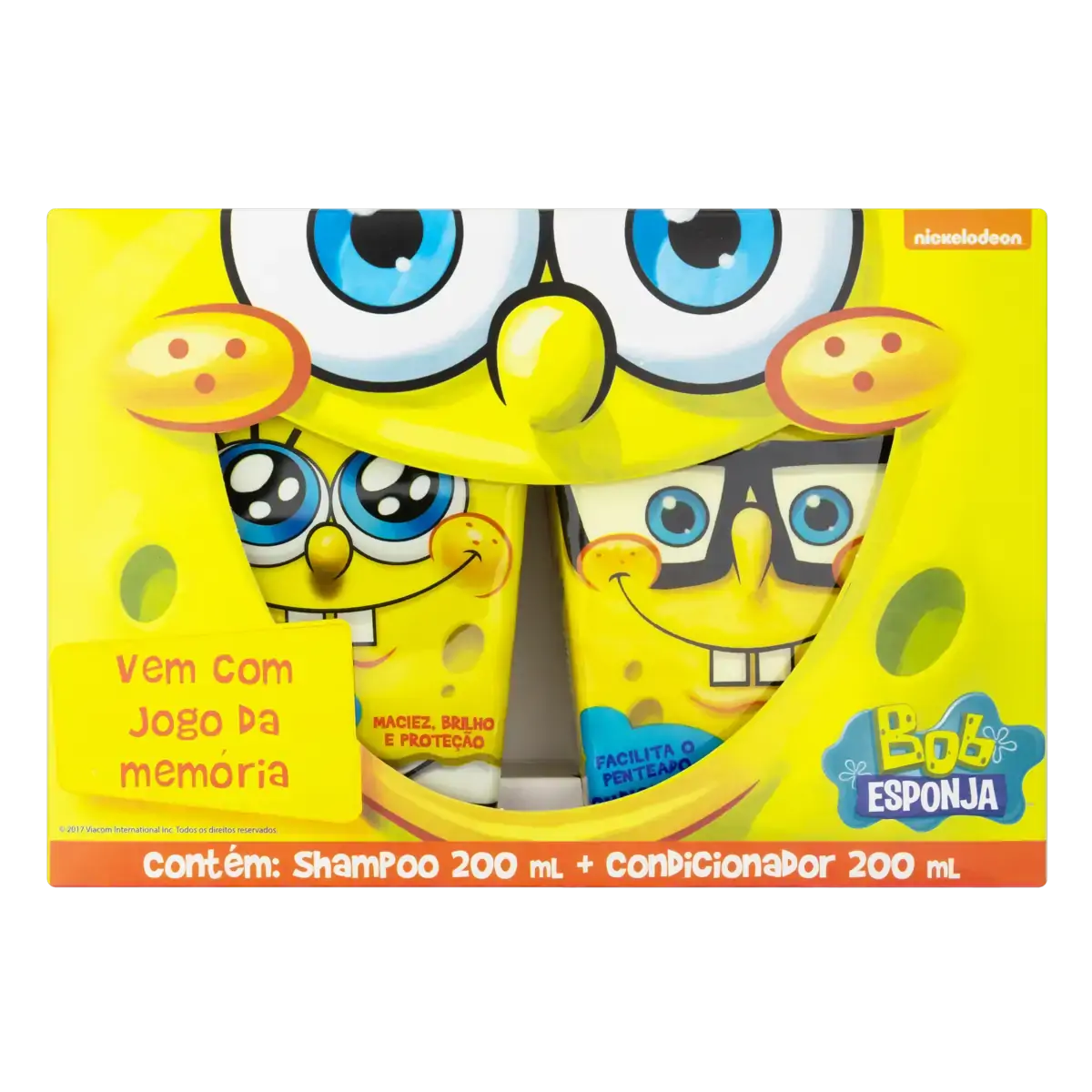 Kit Shampoo Condicionador Bob Sponja Biotropic Sv