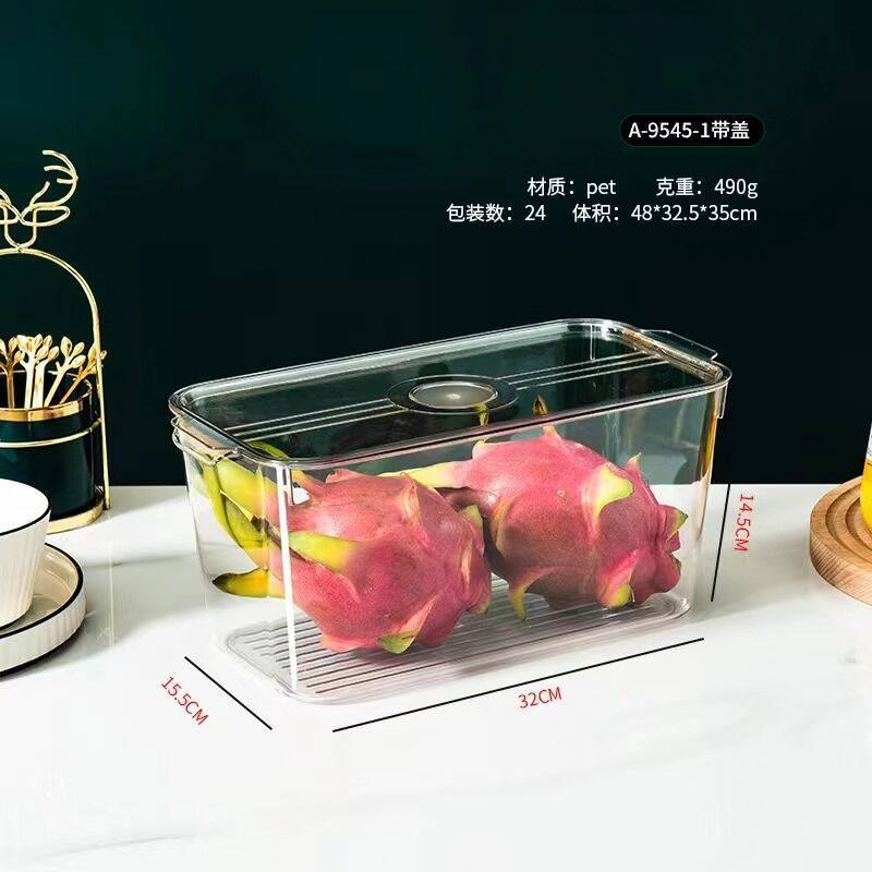 Cesto Organizado Geladeira 32x15.5x14.5cm Trc6957 Top Rio