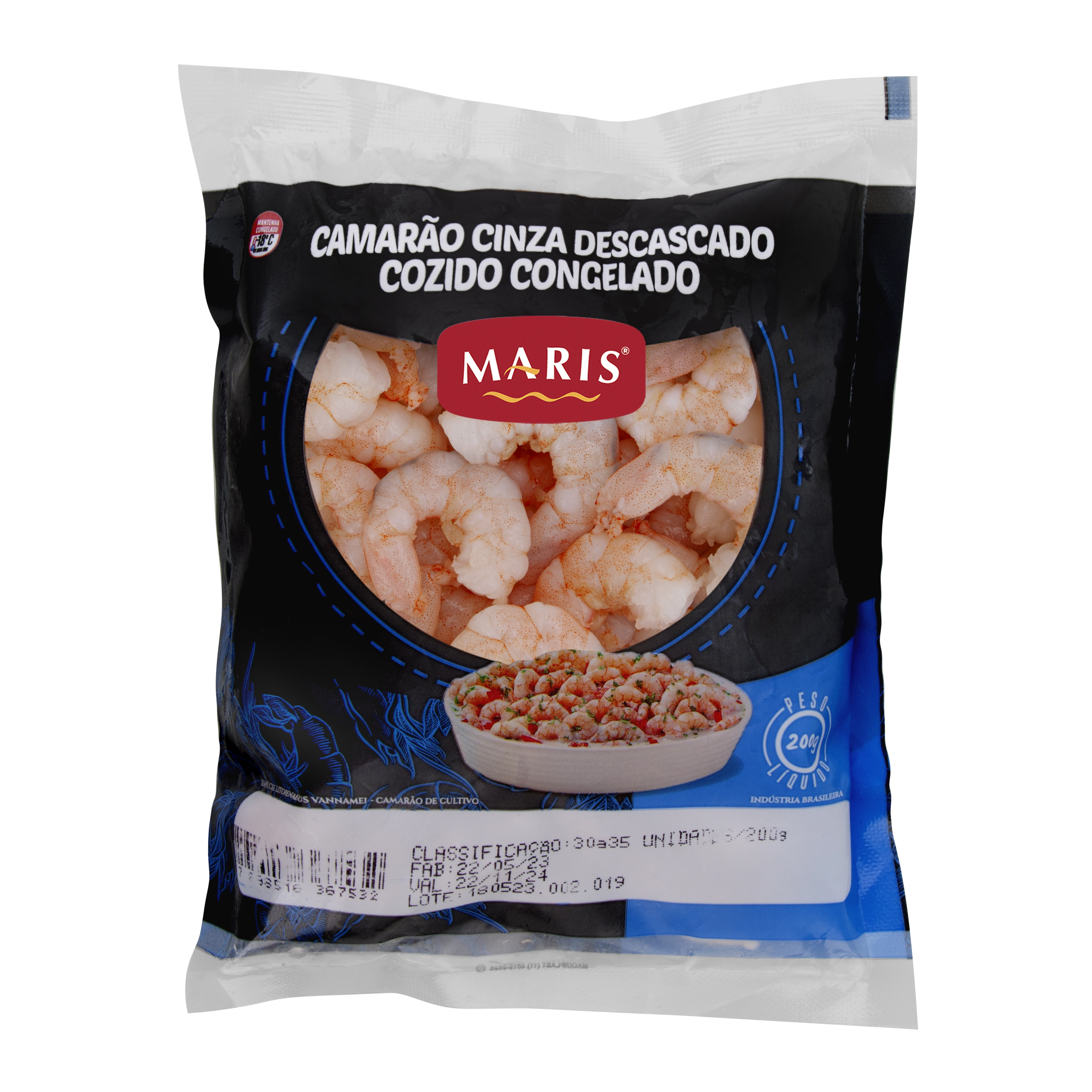 Camarao Descascado 51 60 Coz 200g