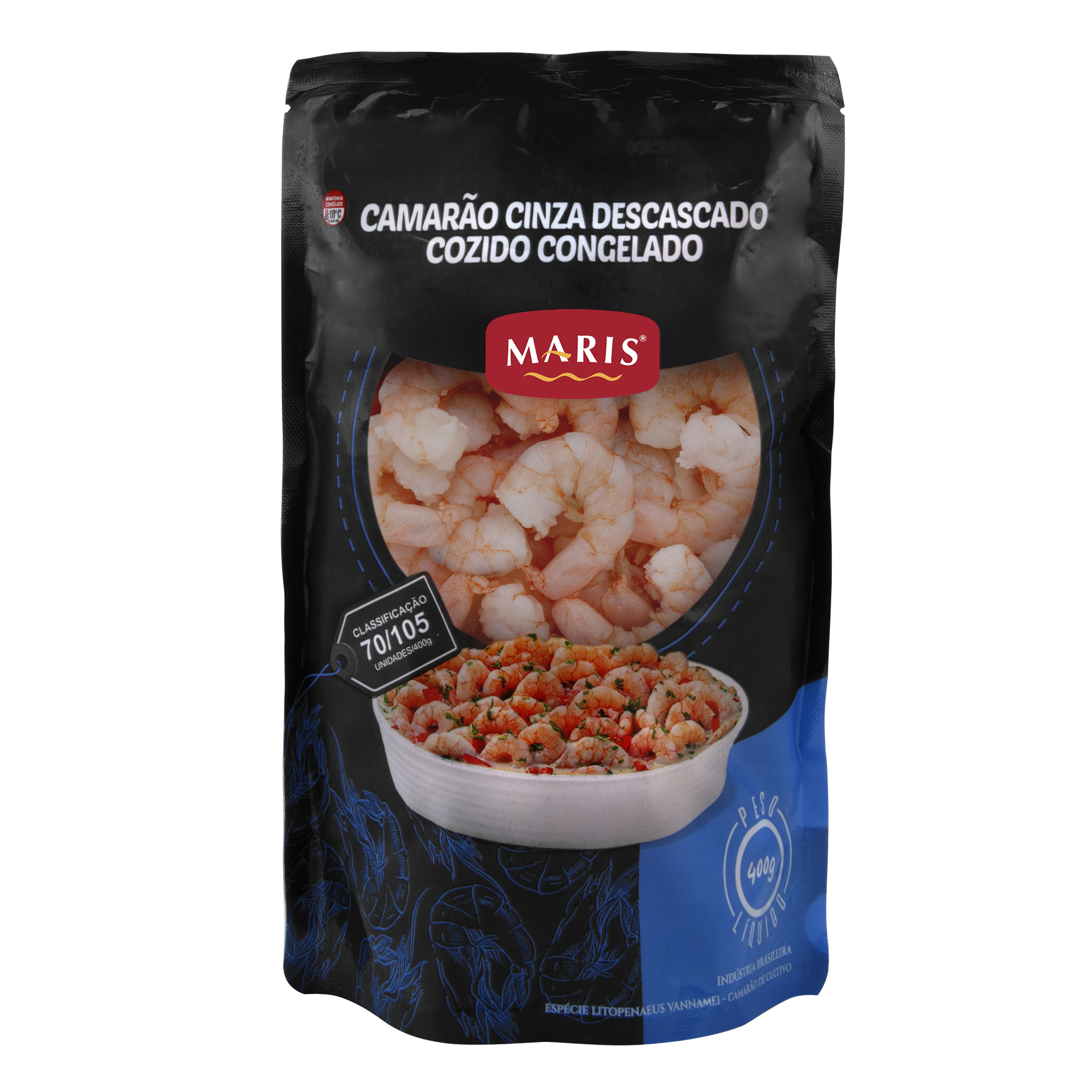 Camarao Descascado Maris 400gr