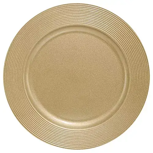 Sousplat Disco Sp13716 Dourado Mimo Style