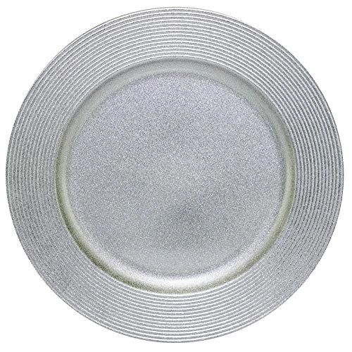 Sousplat Disco Sp13718 Prata Mimo Style