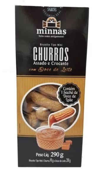 Bisc Minas E Cia Tipo Mini Churros 290g