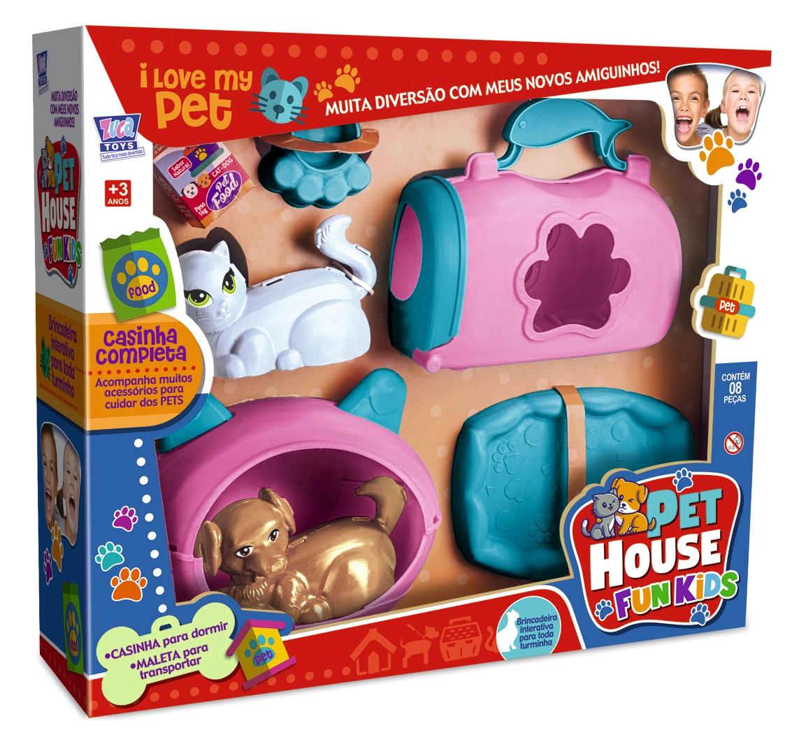 Pet House Fun Kids 7964 Zuca Toys