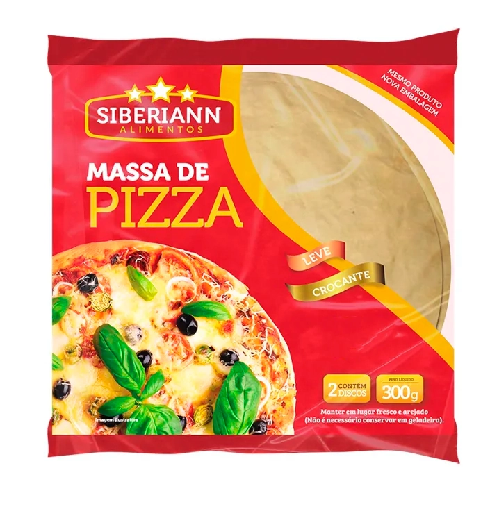 Massa P/pizza Brotinho Estrela Mineira 28cm 300g