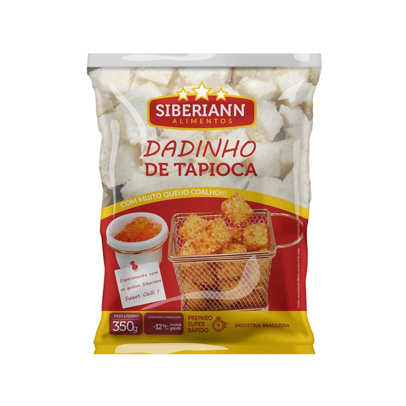 Dadinho De Tapioca Siberiann 350g Cong.