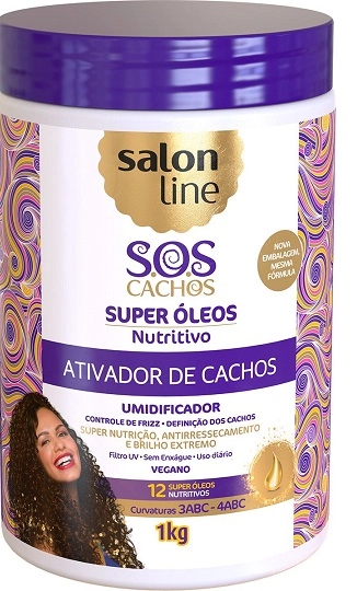 Salon Line Ativ Cachos Sos Nutritivo