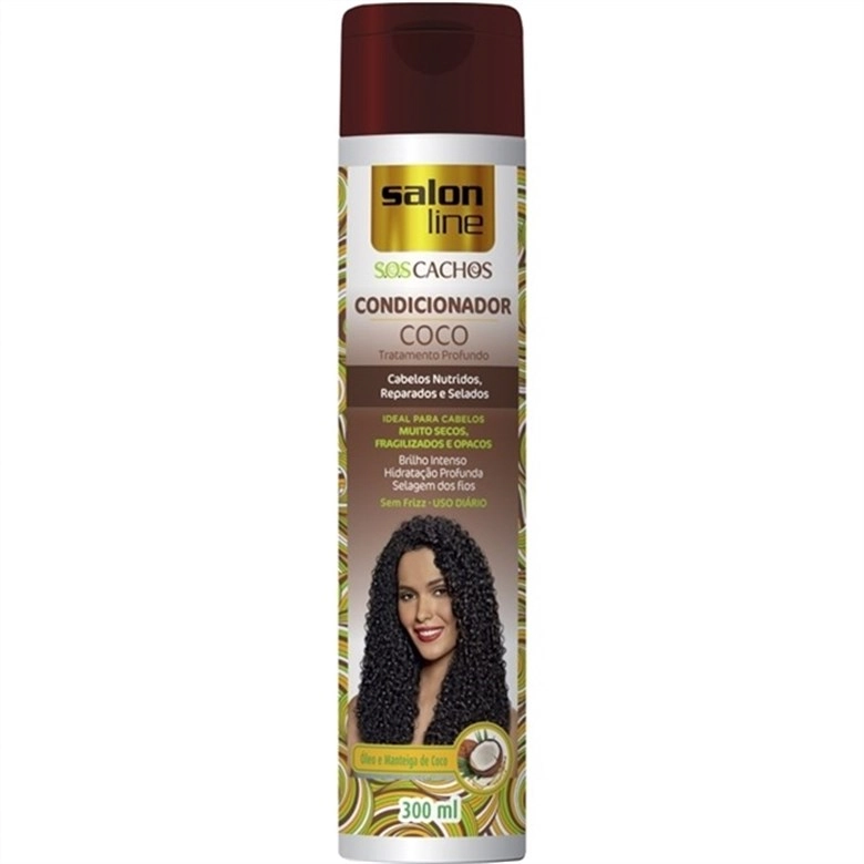 Condicionador Uso Diário Salon Line 300ml Sos Coco Unit