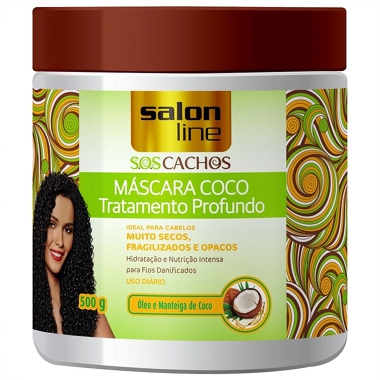 Creme Tratamento Salon Line 500g Sos Coco Unit