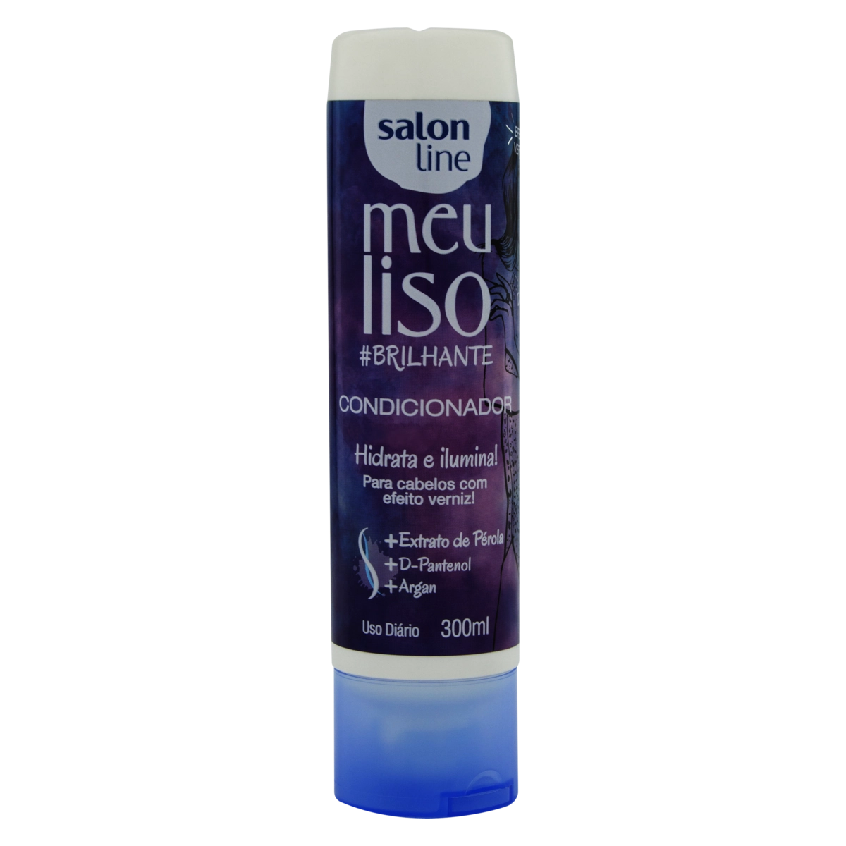 Condicionador Salon Line Meu Liso Brilhante Frasco 300ml