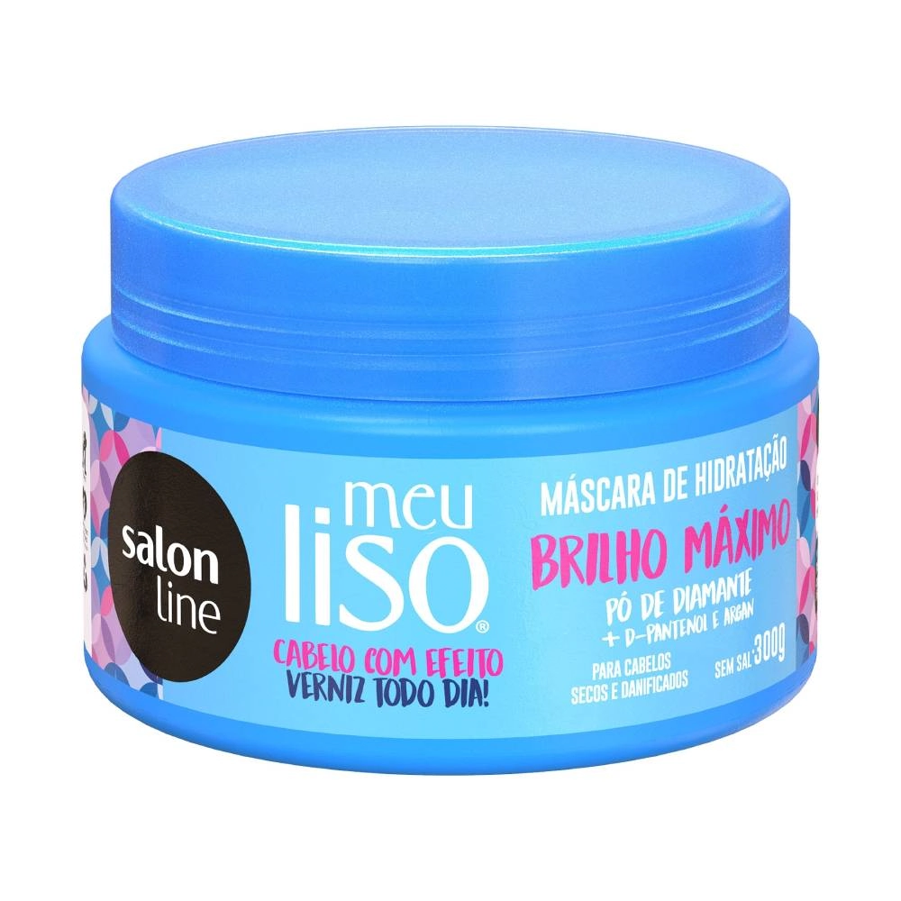Cr Trat S Line Meu Liso Brilhant 300g