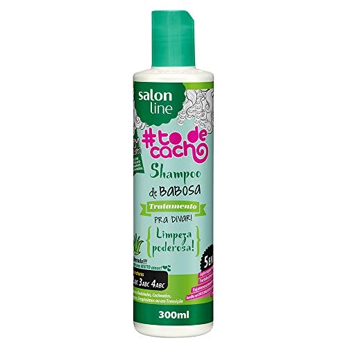 Shampoo Salon Line To De Cacho Babosa Frasco 300ml