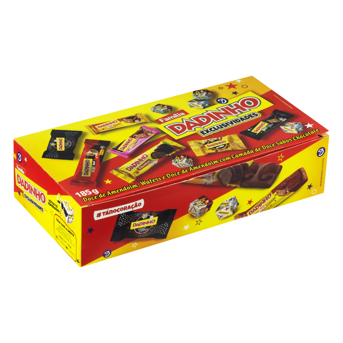 Bombom Dadinho Exclusividades Família Caixa 185g
