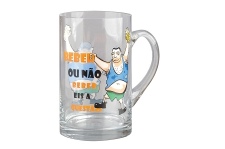 Copo Cerveja Edfort 1,5lts Divertido Tzc14