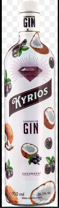 Gin Kyrios Coco E Acai 950ml