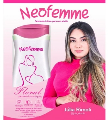 Kit Sab Intimo Liq Neofemme Floral 200ml C/2