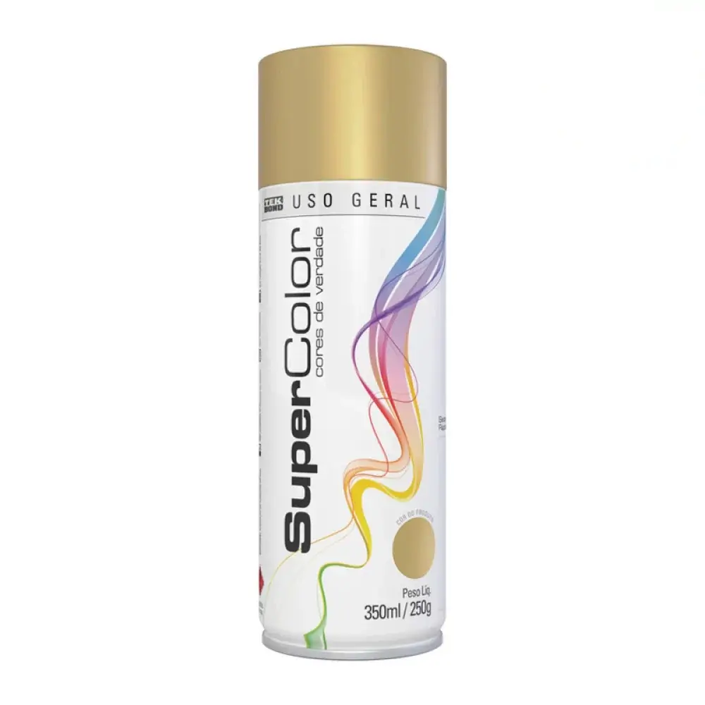 Spray Uso Geral Dourado 350ml Tekbond .