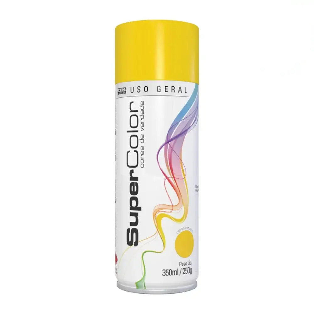 Spray Uso Geral Amarelo 350ml Tekbond .