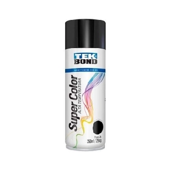Tinta Spray Para Alta Temperatura De 350 Ml Tekbond