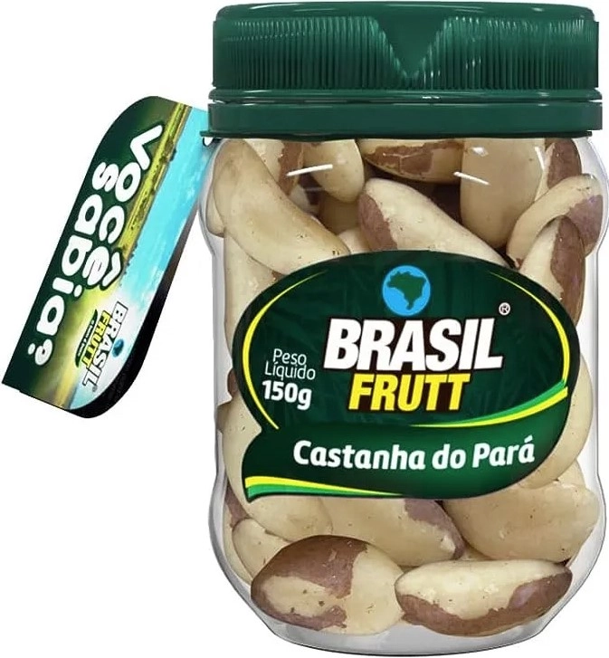 Castanha Do Para Brasil Frutt Natural