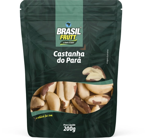Castanha Do Para Nat.25 Pacts.c/200gr