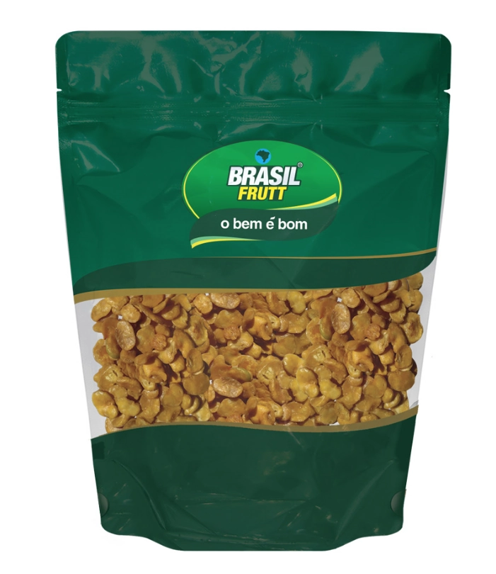 Fava Torrada Sabor Mostarda E Mel 450g Brasil Frutt