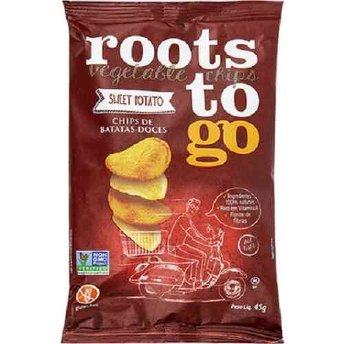 Chips De Batata Doce Roots To Go Pacote 45g