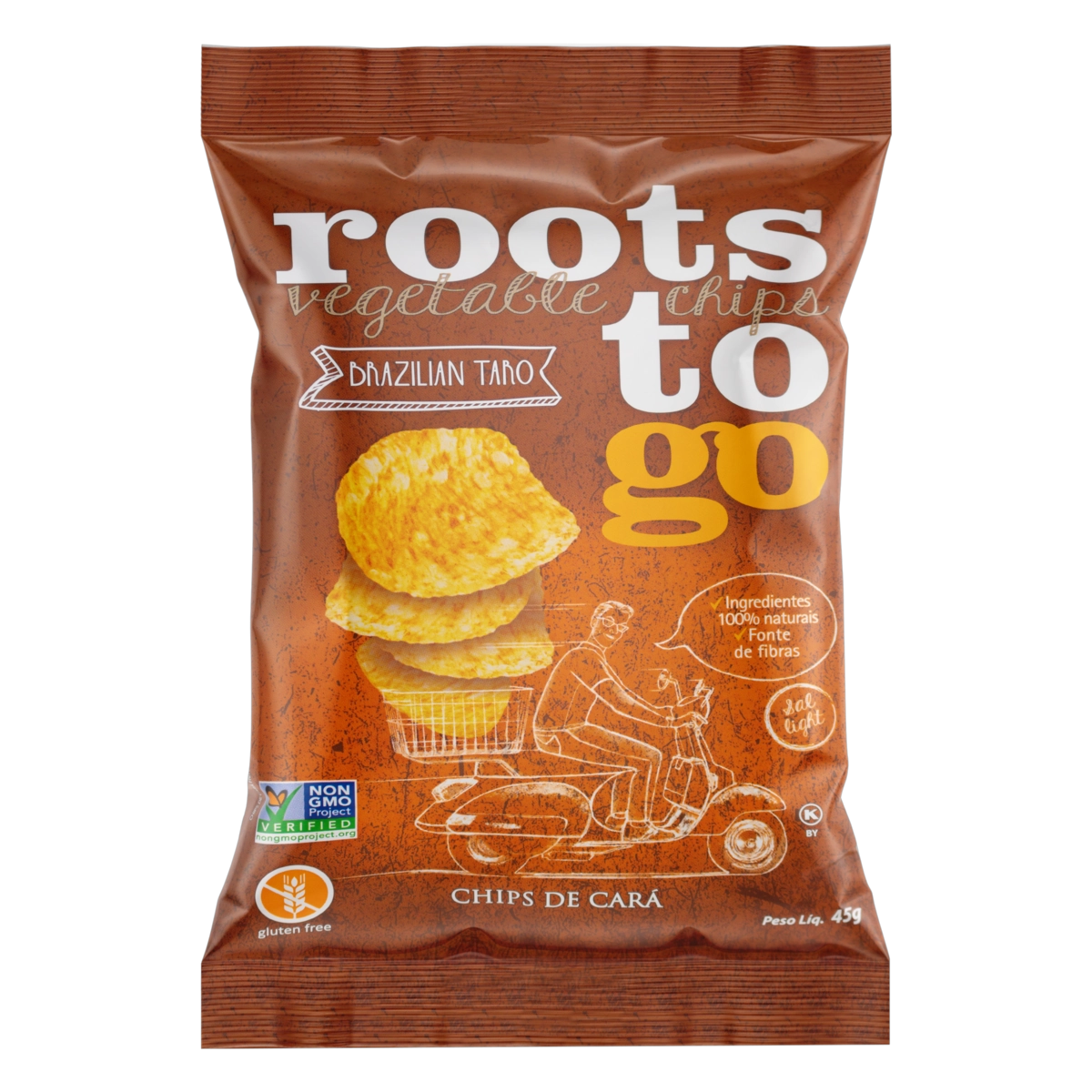 Chips De Cará Roots To Go Pacote 45g