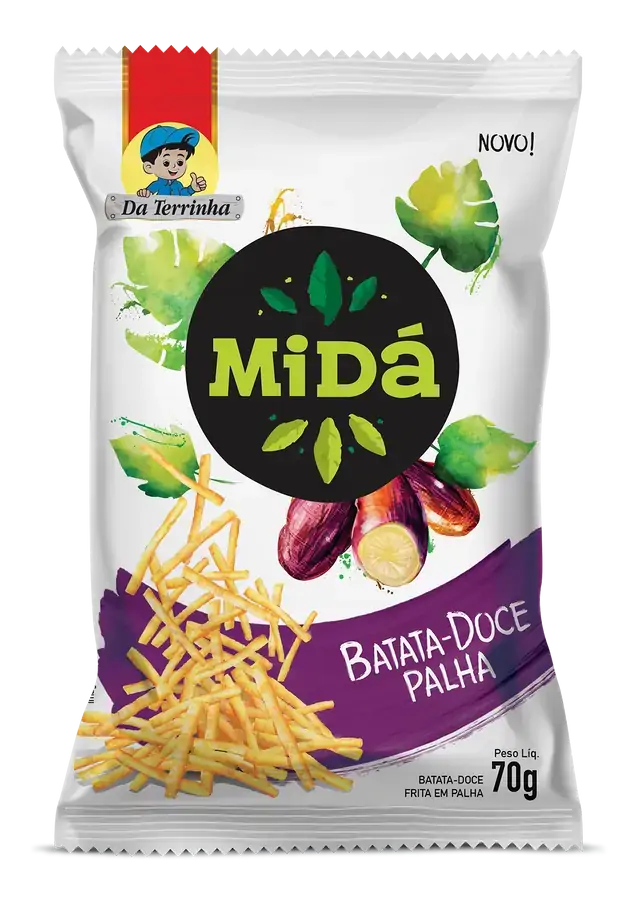 Batata Doce Palha Midá 70g