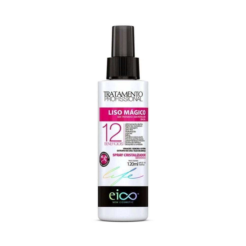 Spray Cristalizador Eico 120ml Liso Magico