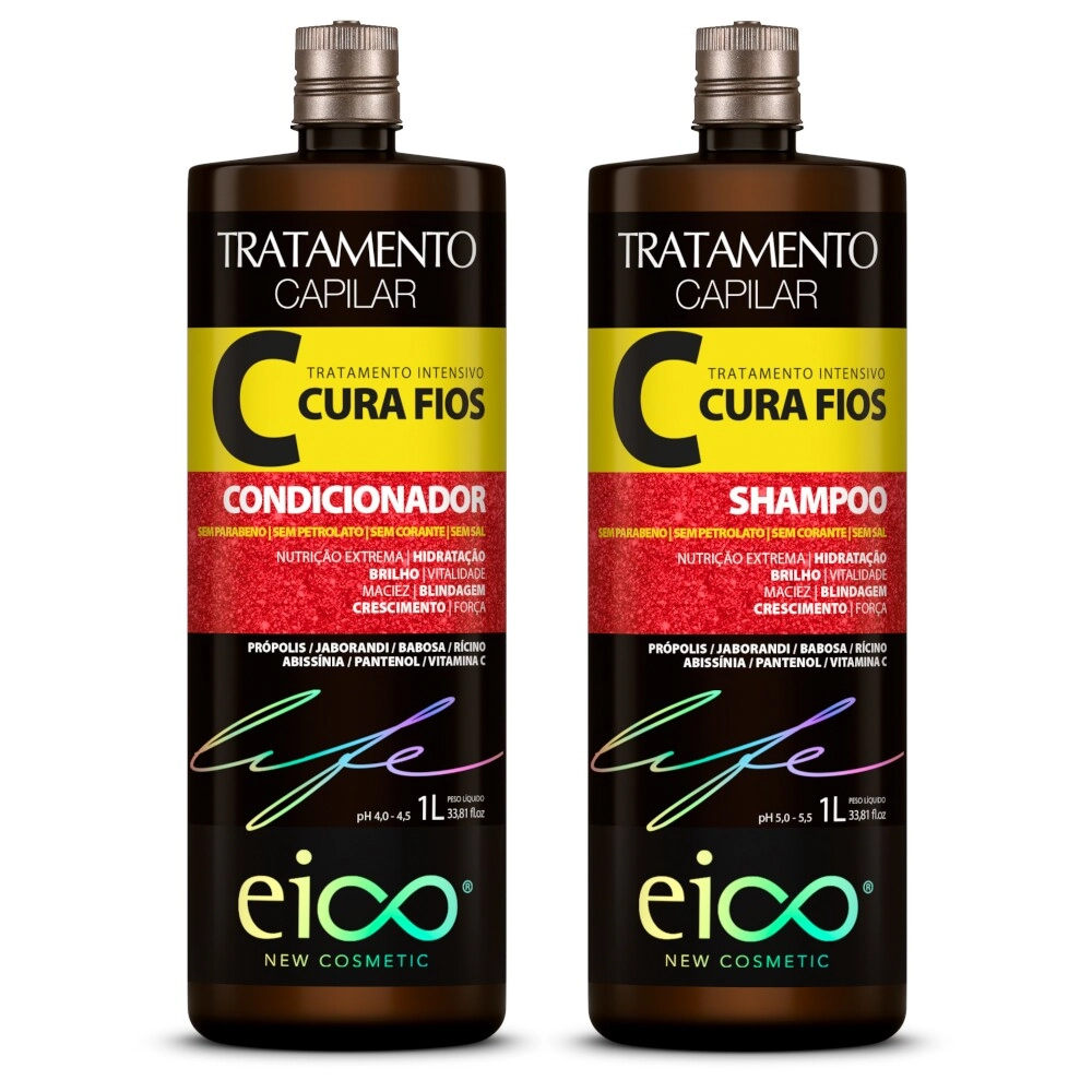 Kit Eico Life Cura Fios 1l 1l