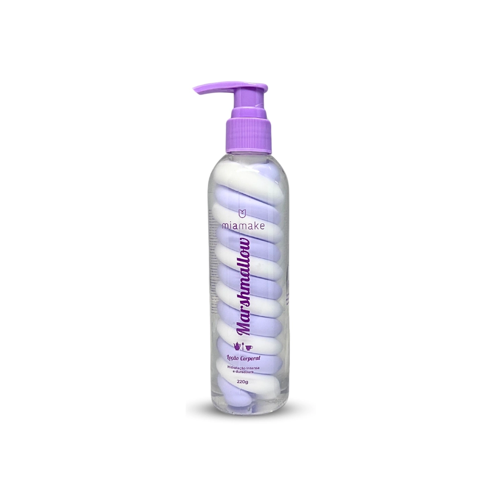 Locao Corporal 220g Marshmallow Lilas 542 Mia Make