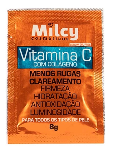 Masc Facial Milcy 8 Gr Vitamina C 2