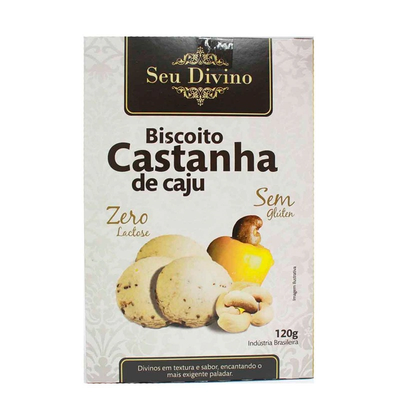 Biscoito Seu Divino Castanha Caju